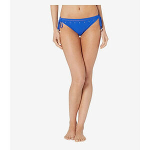 Shan Women So Sexy Tie Side Bikini Bottoms Blue Size 10